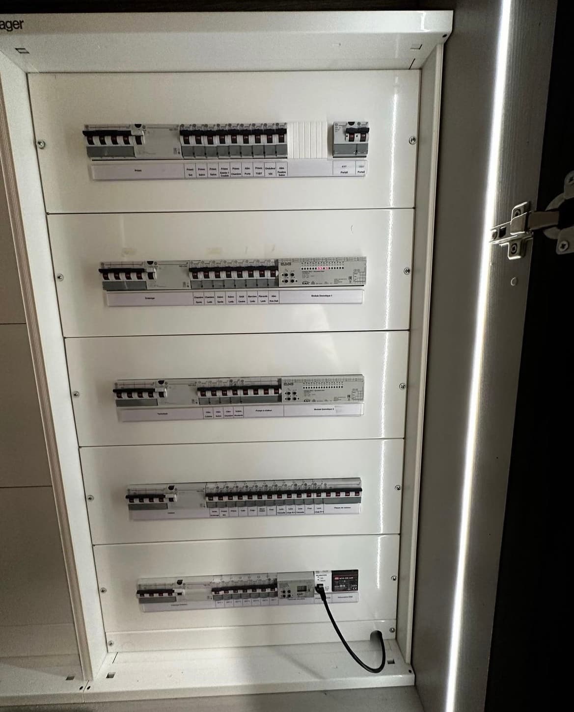 Électricien professionnel au Fossan