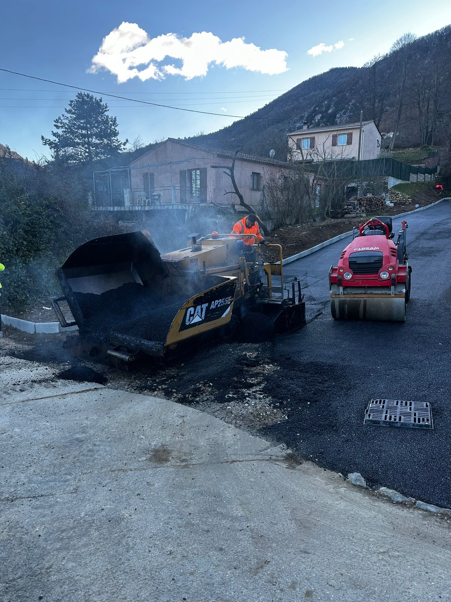 Travaux VRD et voirie à Menton