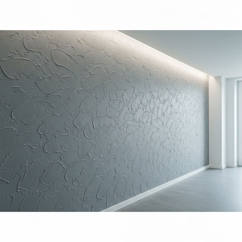 Finitions décoratives haut de gamme avec enduit texturé par UDK Azur à Menton